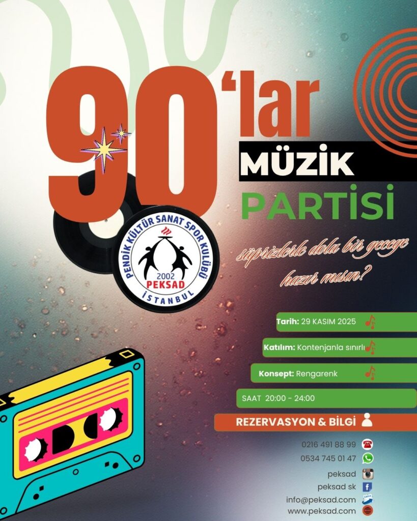 Peksad'da 90'lar Gecesi