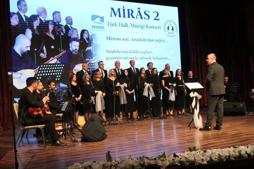 “Miras 2” Türk Halk Müziği Konserimiz Yoğun İlgi Gördü PEKSAD “Miras 2” Türk Halk Müziği Konserimiz