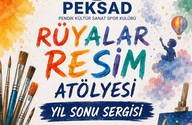 PEKSAD Resim Atölyesi Yıl Sonu Sergisine Davetlisiniz