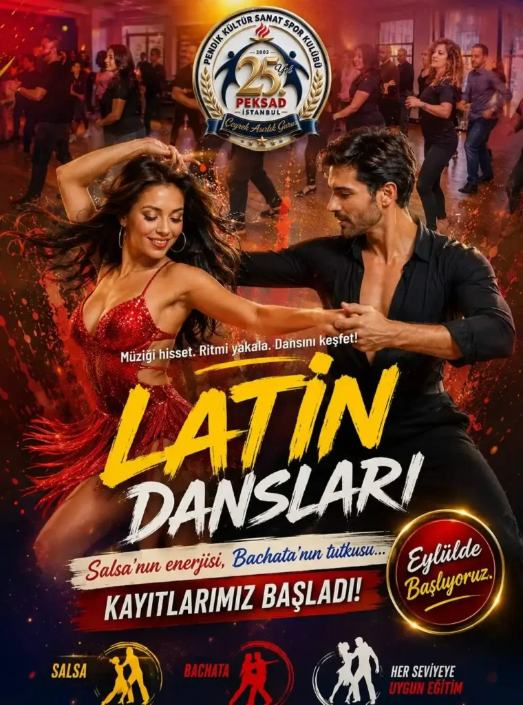 PEKSAD Latin Dansları Başlıyor
