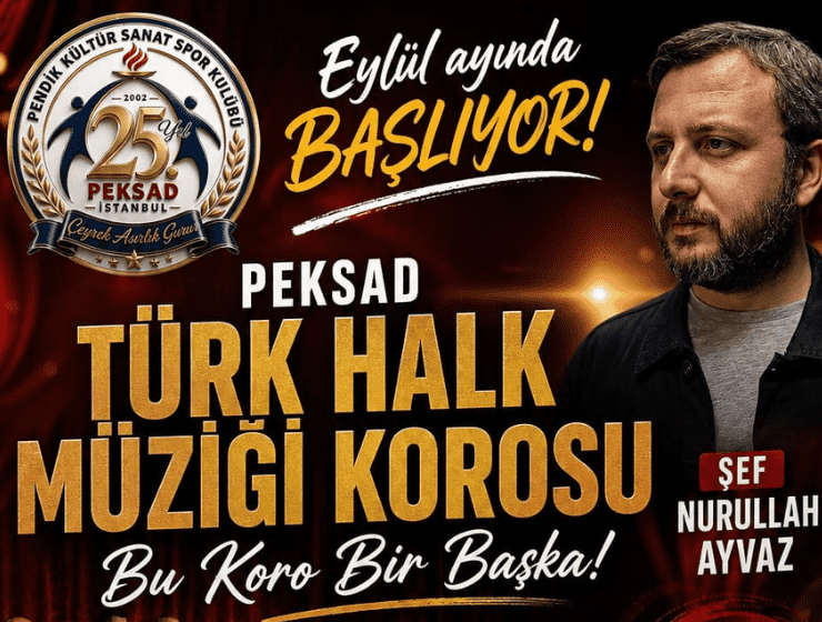 PEKSAD Türk Halk Müziği Koro Çalışmaları Başlıyor PEKSAD Türk Halk Müziği Koro Çalışmaları Başlıyor