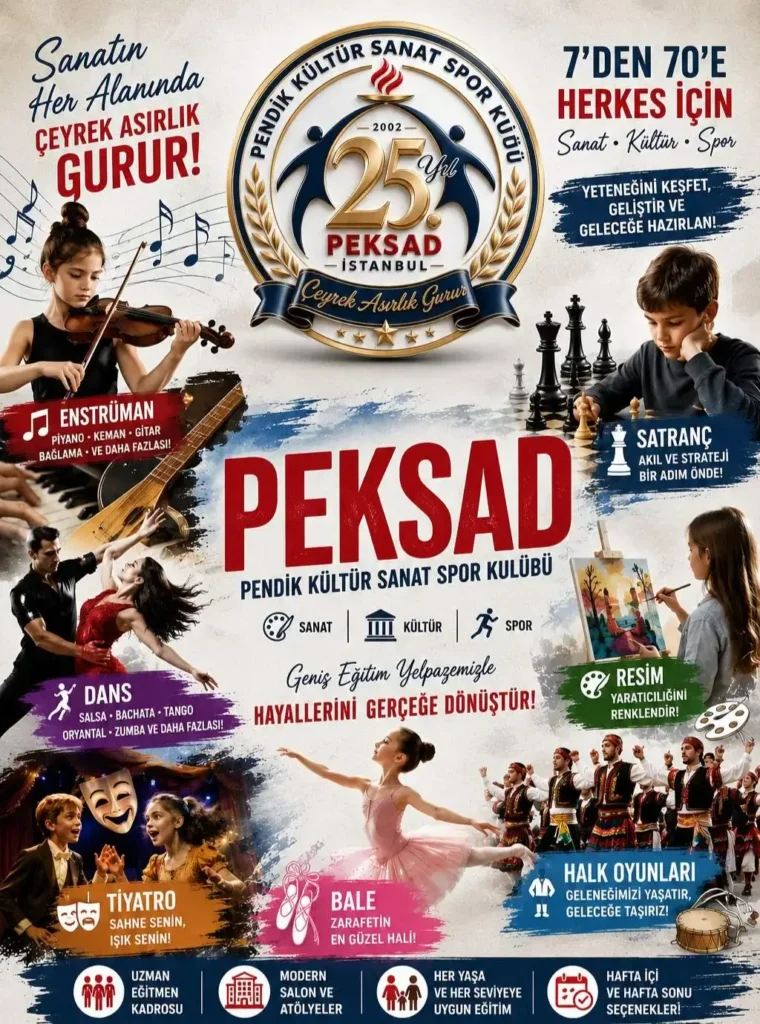 7’den 70’e herkes için sanat, kültür ve spor