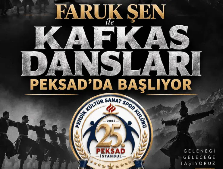 Kafkas’ın Güçlü Ritmi PEKSAD’da: Kafkas Dansları Başlıyor! Kafkas’ın Güçlü Ritmi PEKSAD’da Kafkas Dansları Başlıyor!