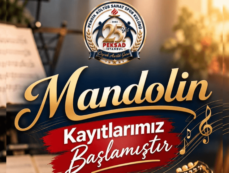PEKSAD’DA MANDOLİN ATÖLYESİ BAŞLIYOR! PEKSAD’DA MANDOLİN ATÖLYESİ BAŞLIYOR!